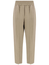 Brunello Cucinelli Elastic Band Pants - Women