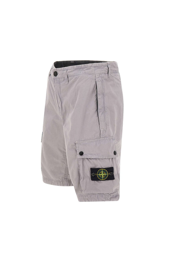 Stone Island Cotton Shorts - Men