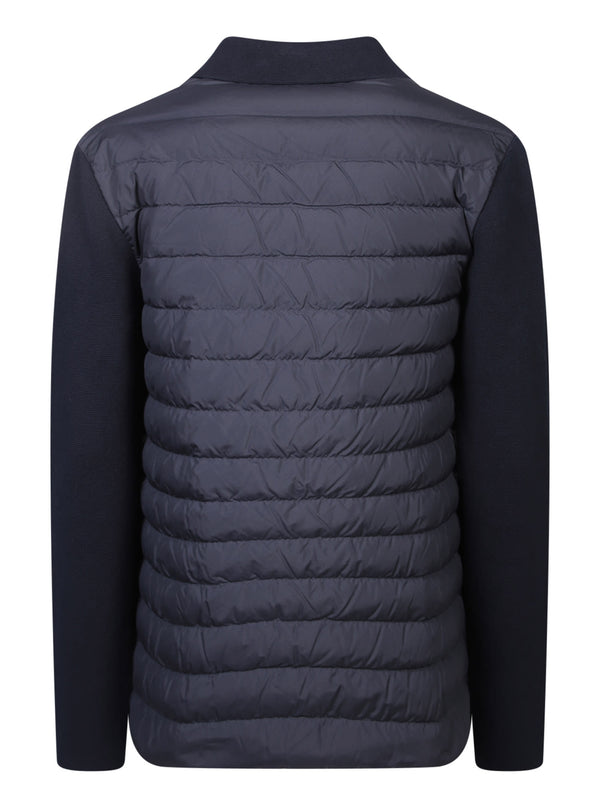 Moncler Double-breasted Blue Jacket - Women