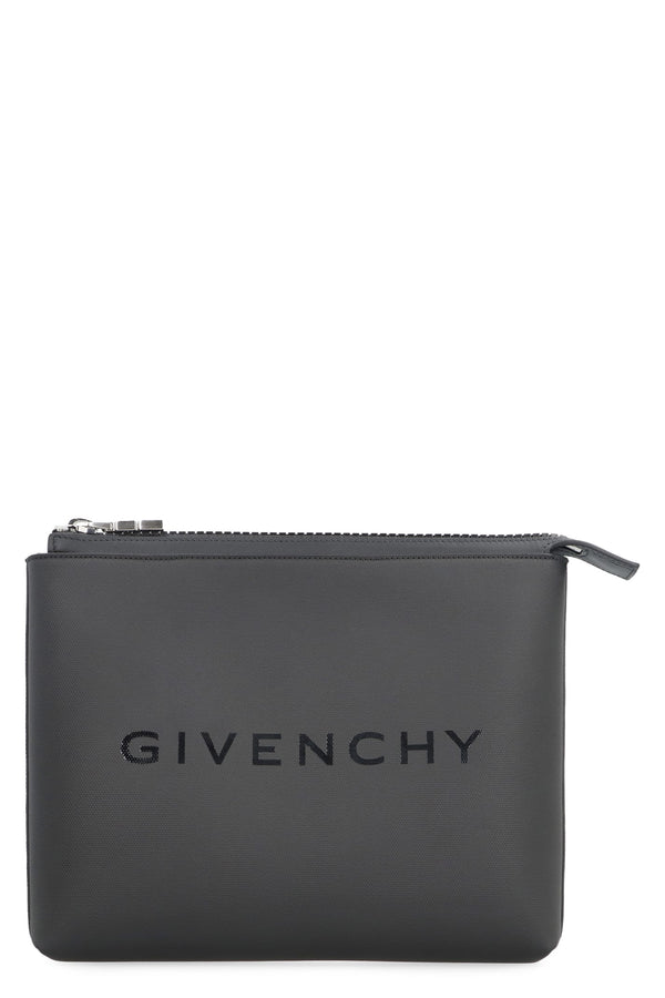 Givenchy Coated Canvas Flat Pouch - Men