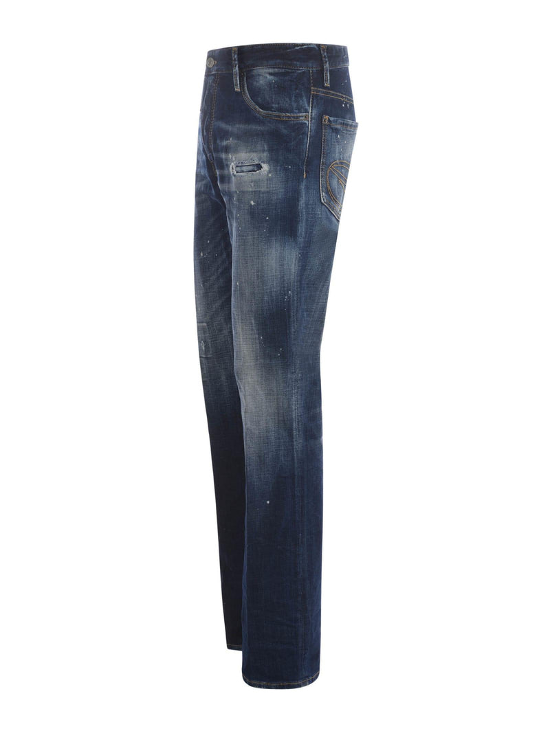 Jeans Dsquared2 roadie In Denim - Men - Piano Luigi