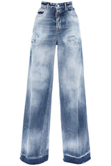 Dsquared2 Traveller Jeans In Light Everglades Wash - Women