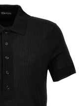 Tom Ford Ribbed Polo Shirt - Men