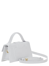 Jacquemus le Bambino White Handbag With Removable Shoulder Strap In Leather Woman - Women