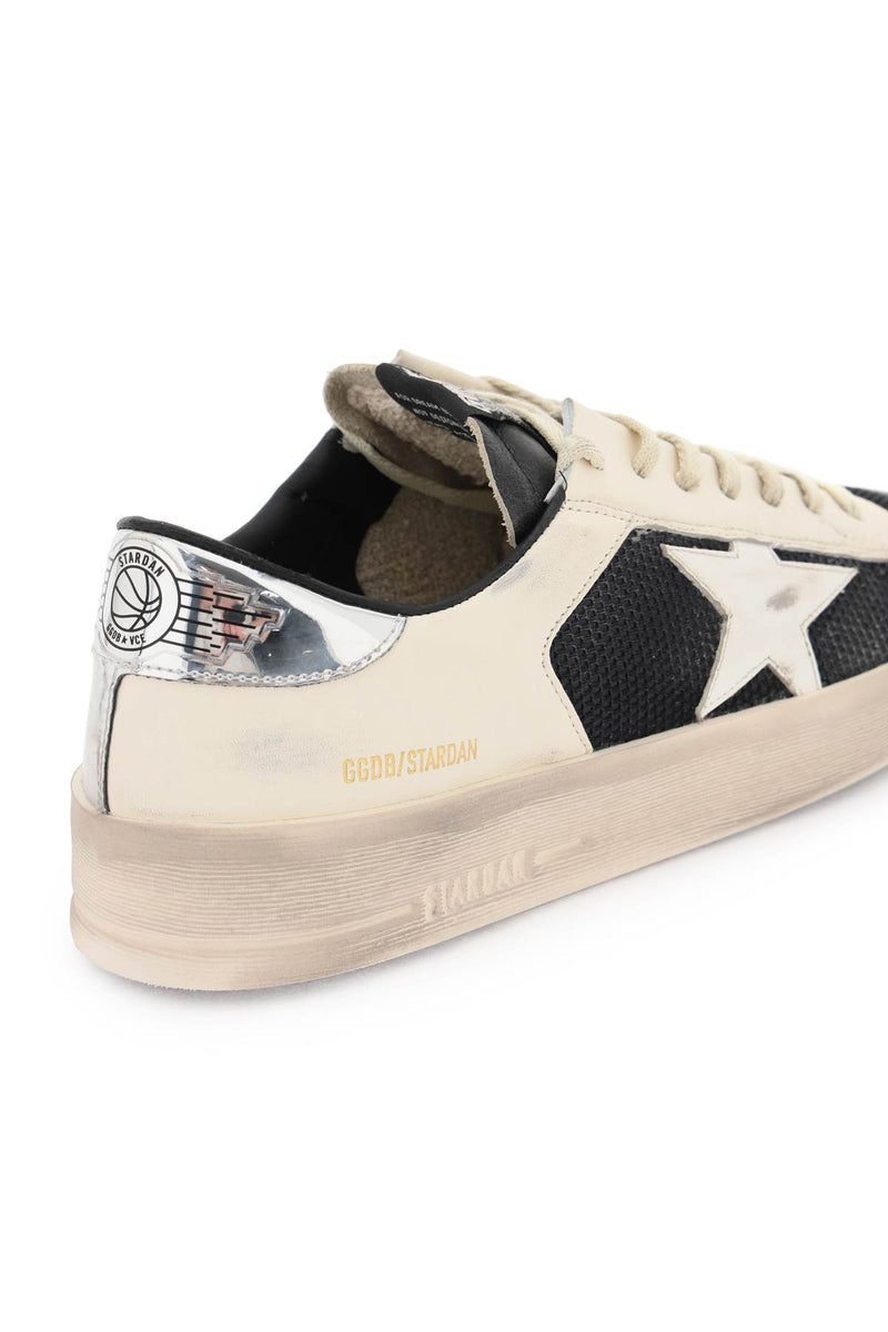 Golden Goose Mesh And Leather Stardan Sneakers - Men