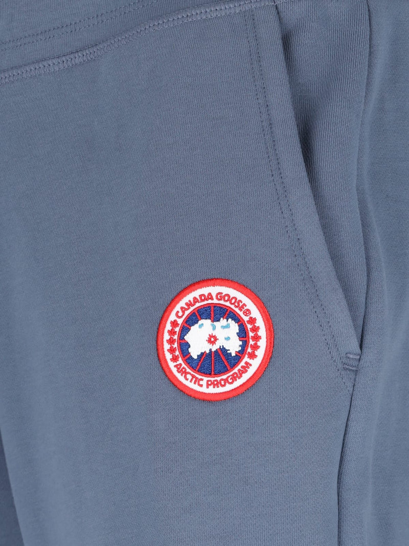 Canada Goose huron Ozone Blue Cotton Joggers - Men