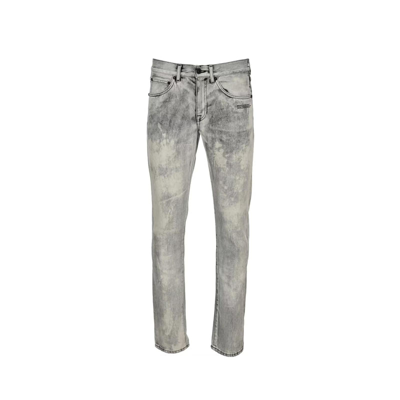 Off-White Cotton Denim Jeans - Men - Piano Luigi