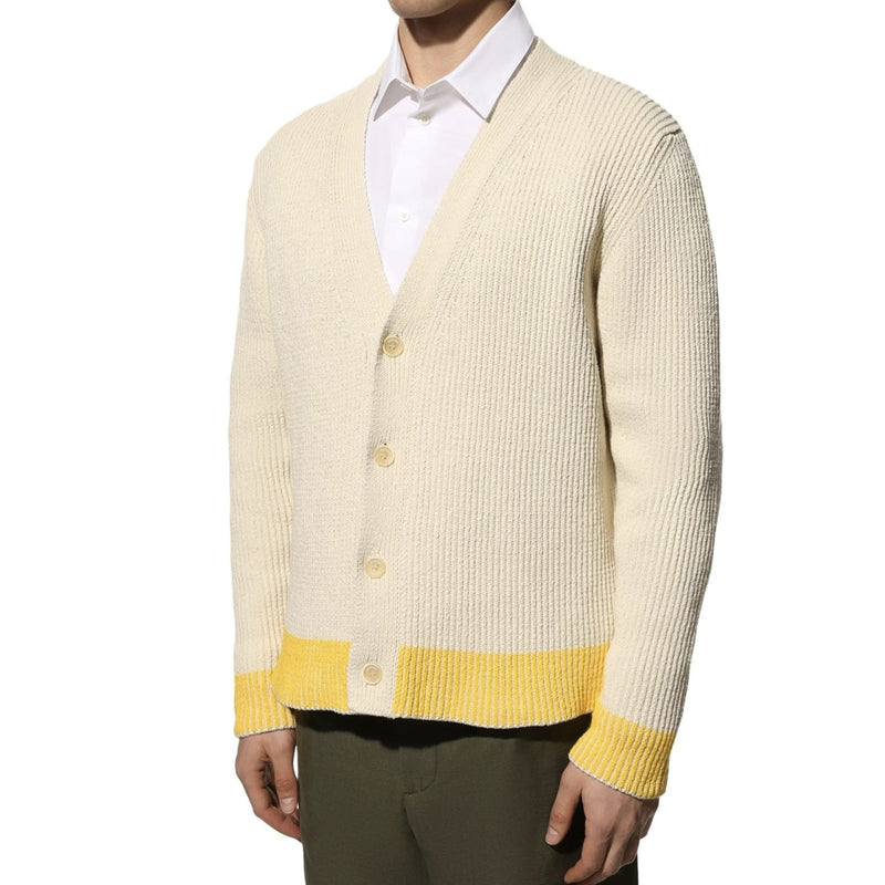 Jacquemus Le Cardigan Limone Cardigan - Men