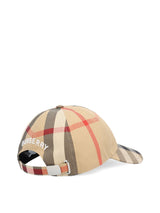 Burberry Checked Baseball Cap - Men