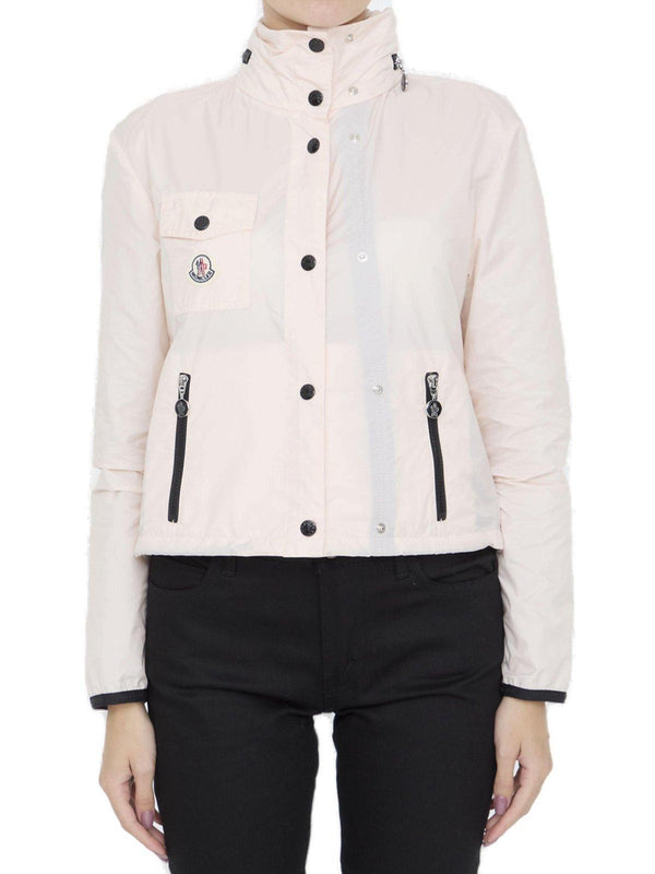 Moncler Logo Patch Button-up Jacket - Women