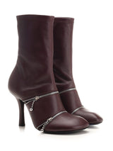 Burberry peep Ankle Boots - Women - Piano Luigi