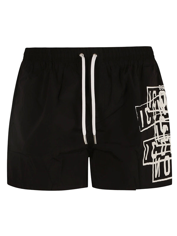 Dsquared2 Logo Detail Swimshorts - Men