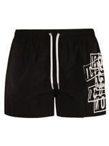 Dsquared2 Logo Detail Swimshorts - Men - Piano Luigi