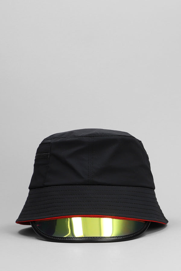 Christian Louboutin Bobiviz Hats In Black Nylon - Men