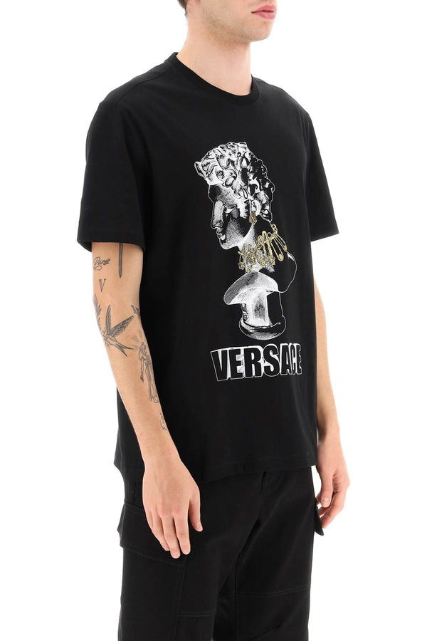 Versace Printed Cotton T-shirt - Men