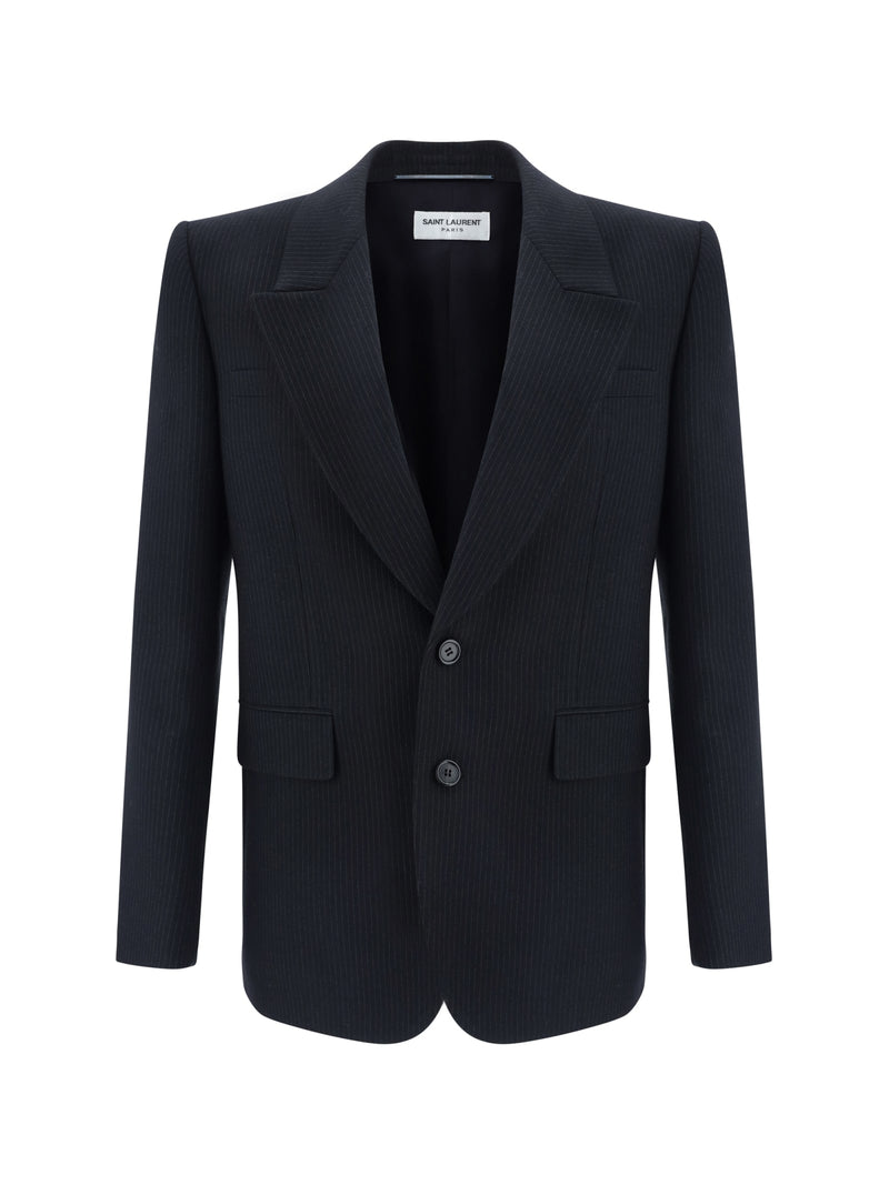 Saint Laurent Wool Blazer Jacket - Men