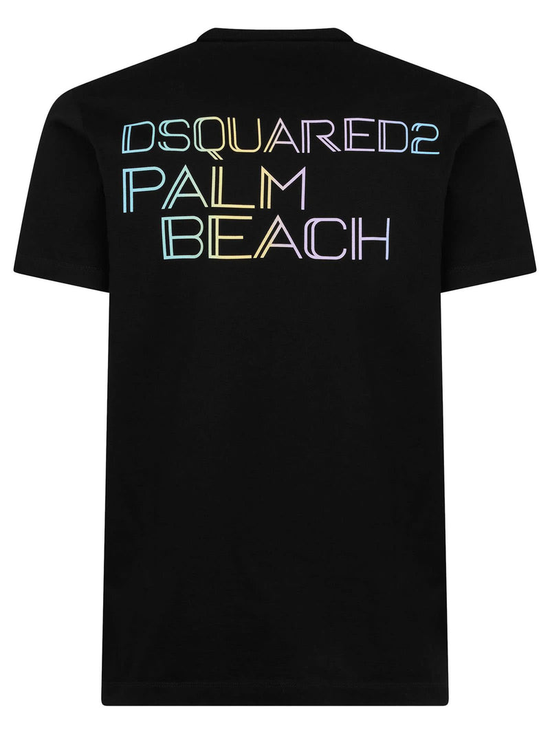 Dsquared2 Black Cotton T-shirt - Men