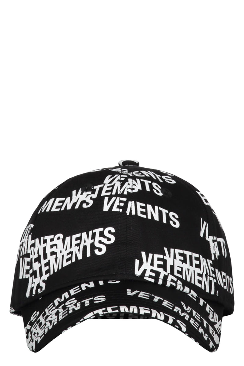 VETEMENTS All Over Logo Baseball Cap - Men