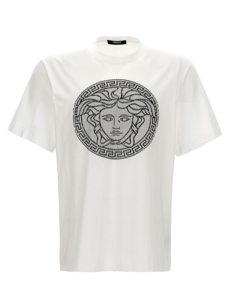 Versace Logo Embroidery T-shirt - Men