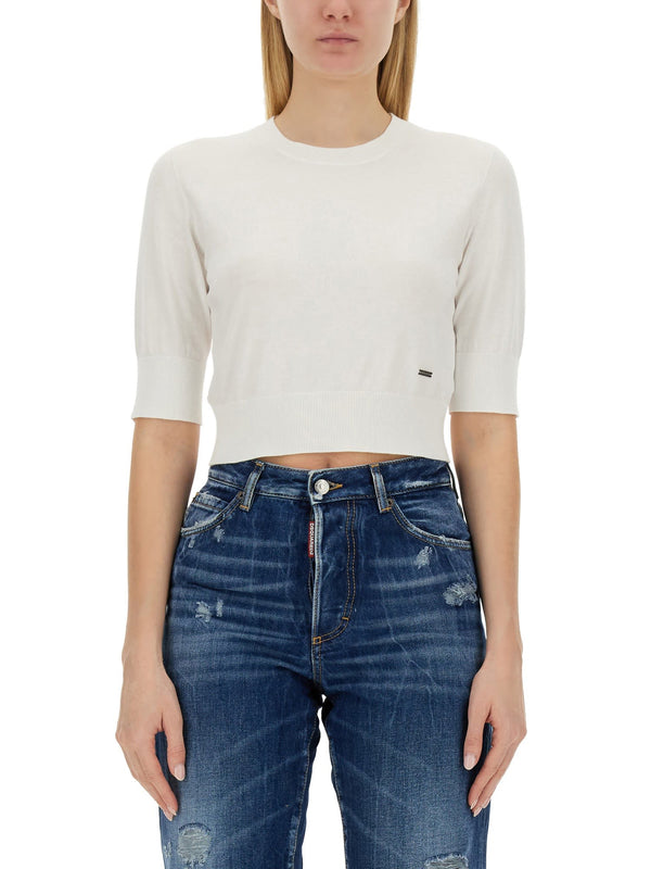 Dsquared2 Cropped Shirt - Women