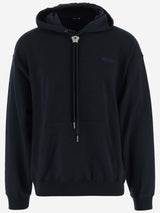 Versace Logo Cotton Medusa Hoodie - Men