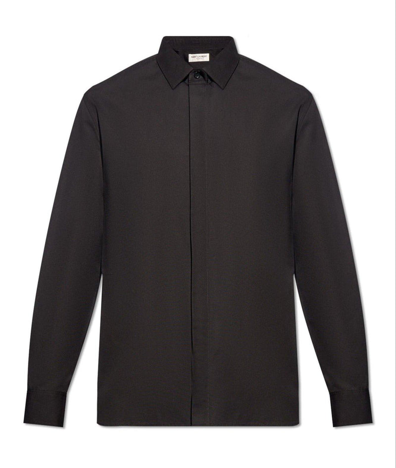 Saint Laurent Slim-fit Long-sleeved Shirt - Men