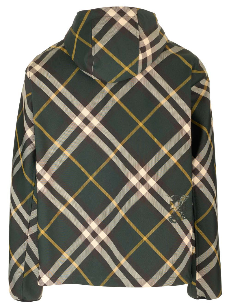 Burberry Check Windbreaker - Men