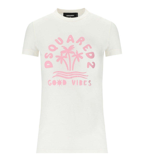 Dsquared2 Logo Printed T-shirt - Women