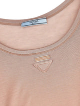 Prada Logo-detailed Sleeveless Top - Women