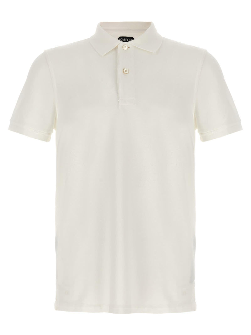 Tom Ford Piquet Polo Shirt - Men - Piano Luigi