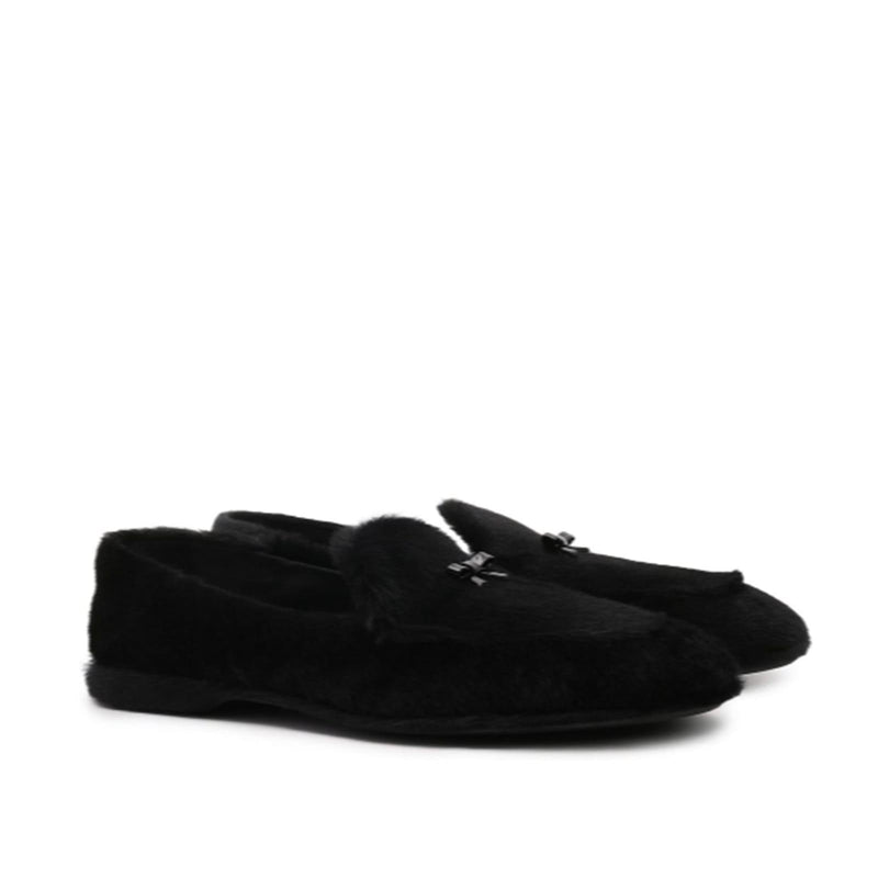 Miu Miu Fur Loafers - Women - Piano Luigi