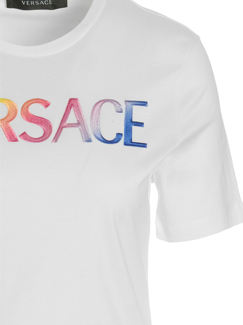 Versace Cotton Logo T-shirt - Women