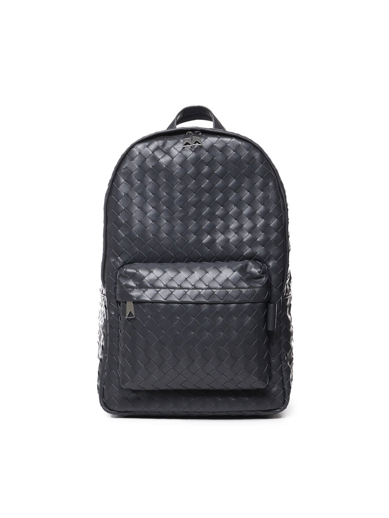 Bottega Veneta Intreccio Backpack In Calfskin - Men