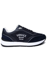 Versace Suede Blend Sneakers - Men