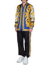 Versace Track-pants With Contrasting Side Stripes - Men