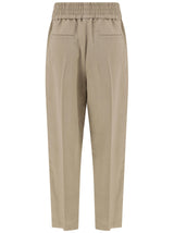 Brunello Cucinelli Elastic Band Pants - Women