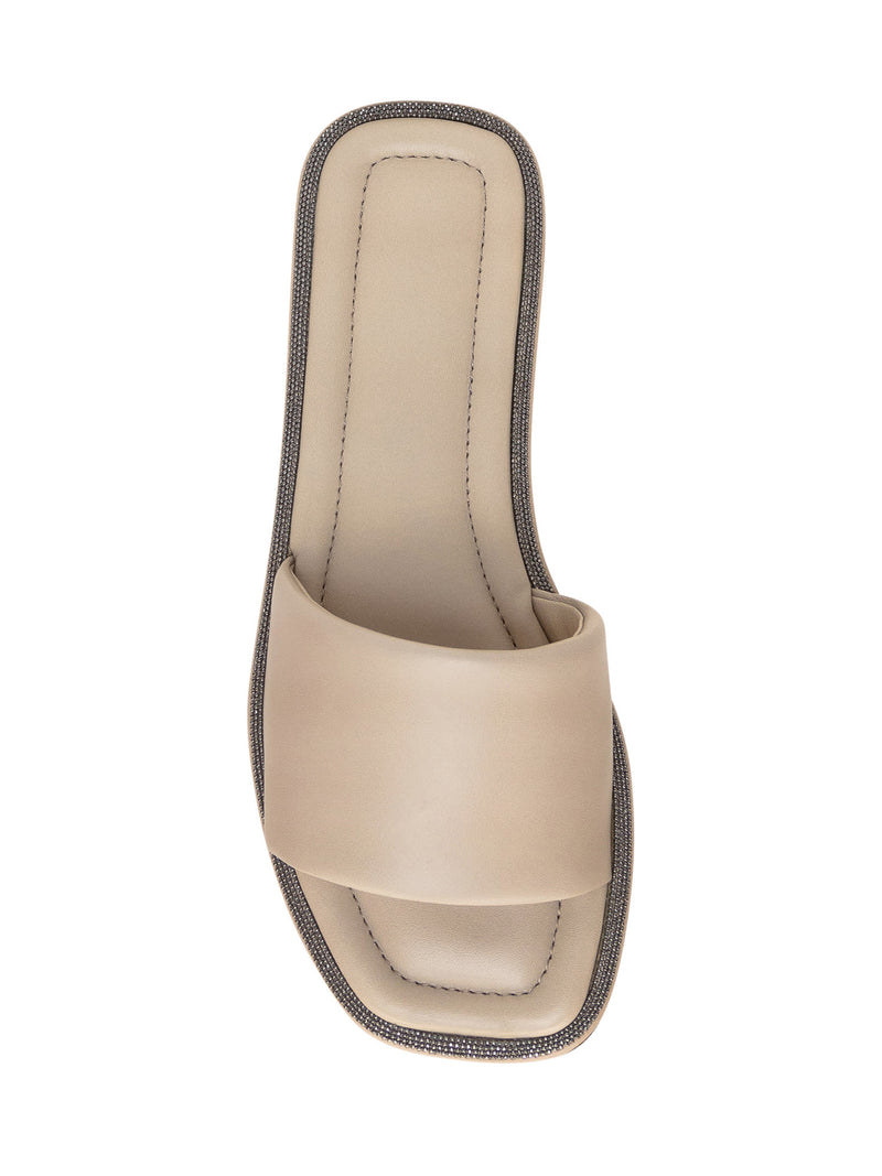 Brunello Cucinelli Leather Flat - Women