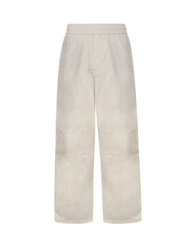 Burberry Cotton Blend Trousers - Men