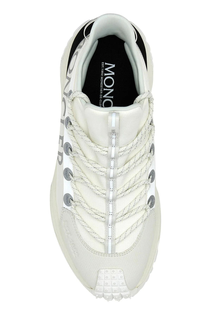 Moncler White Fabric And Rubber Trailgrip Lite2 Sneakers - Men