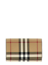 Burberry Check Wallet - Women