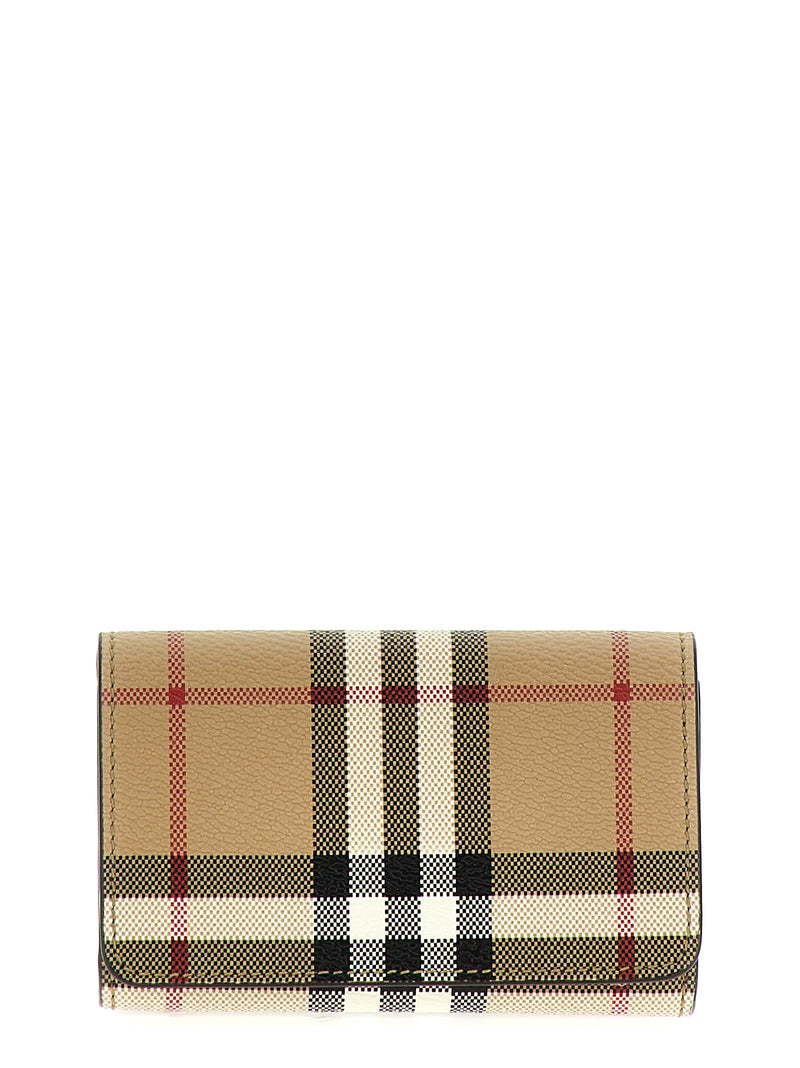 Burberry Check Wallet - Women