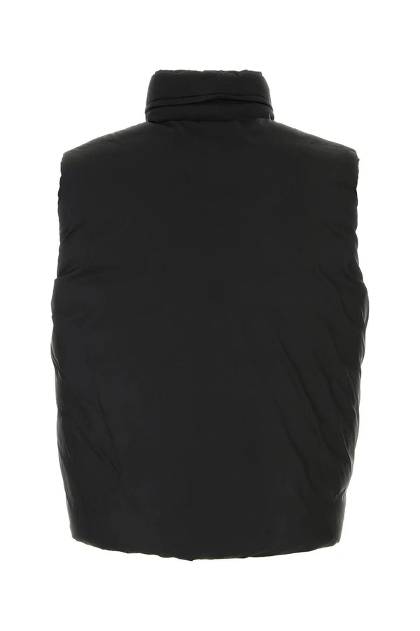 Black Polyester Fendi X Stefano Pilati Reversible Down Jacket - Men