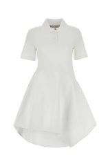 J.W. Anderson White Piquet Polo Dress - Women