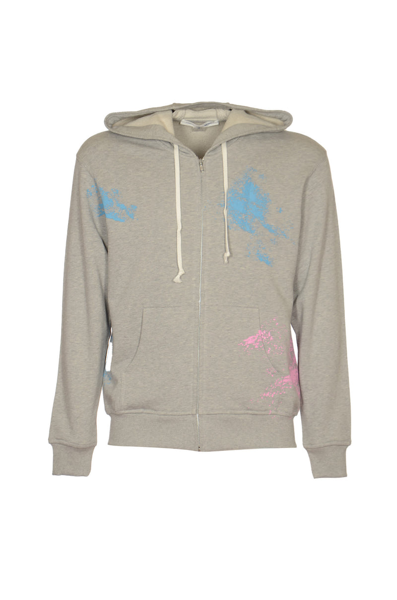 Comme des Garçons Paint Splash Zipped Hoodie - Men