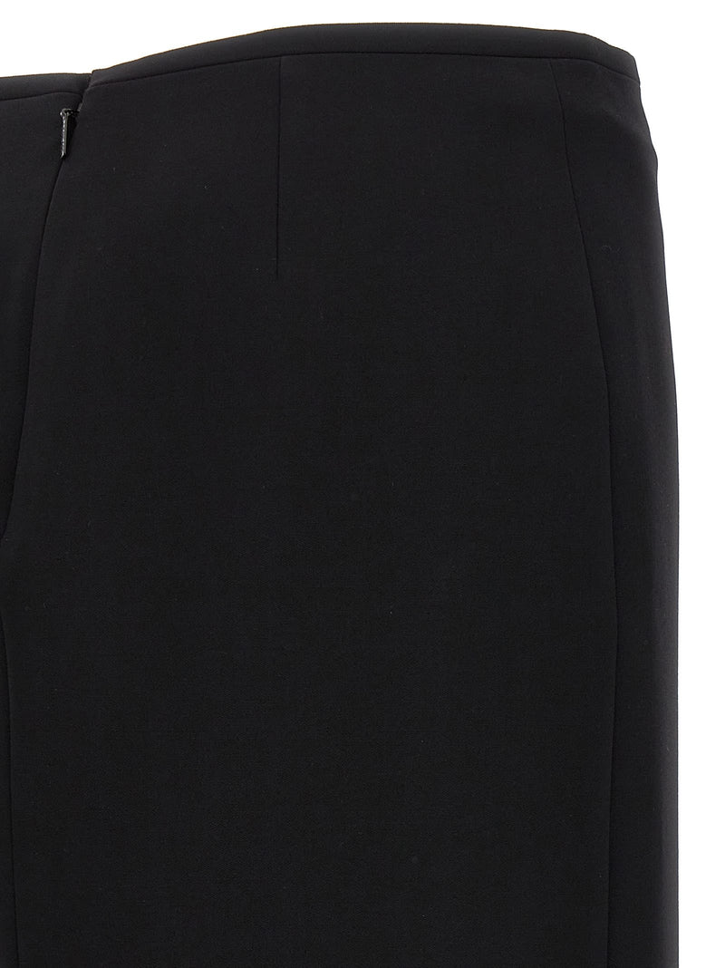 Versace Skirt Stretch Wool Fabric - Women