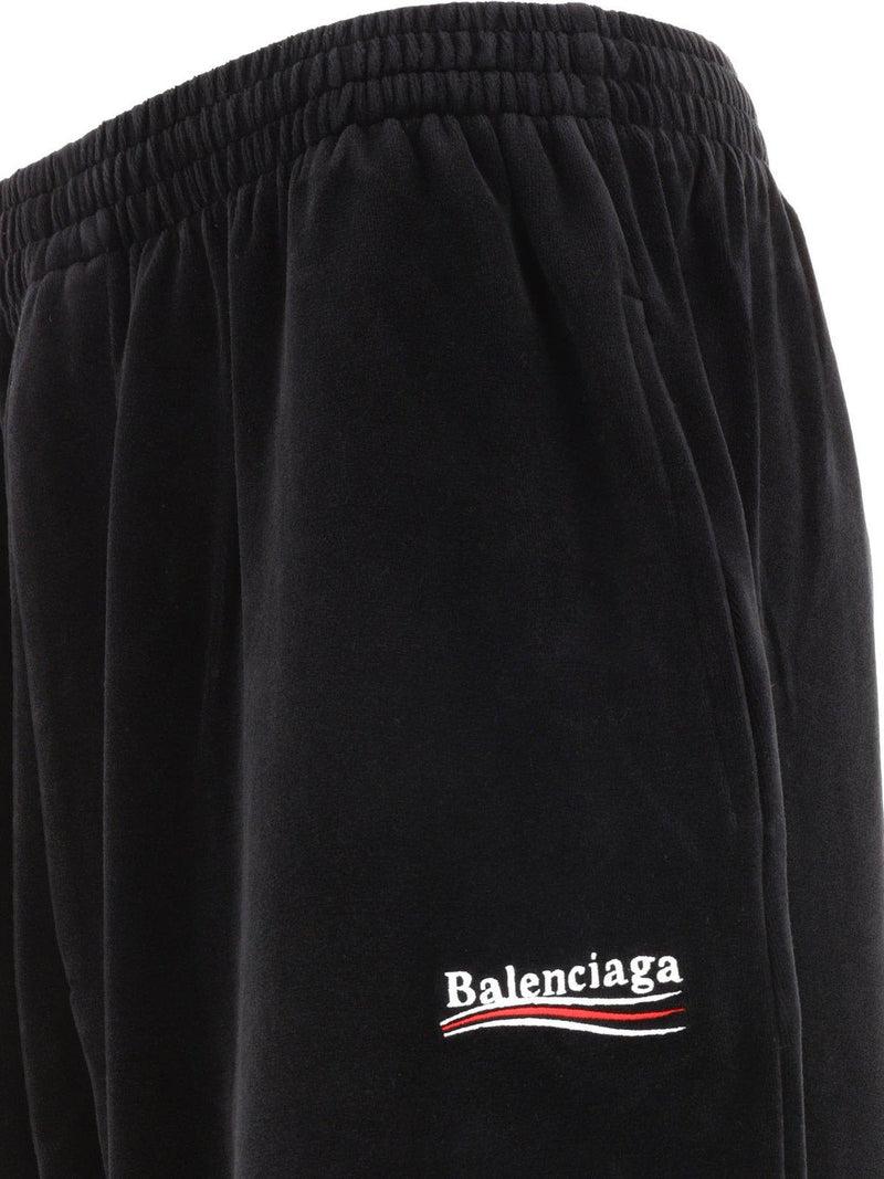 Balenciaga Logo Embroidered Track Pants - Women