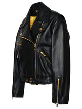 Versace Black Lambskin Jacket - Women