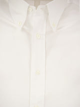 Brunello Cucinelli Twill Shirt Button Down - Men