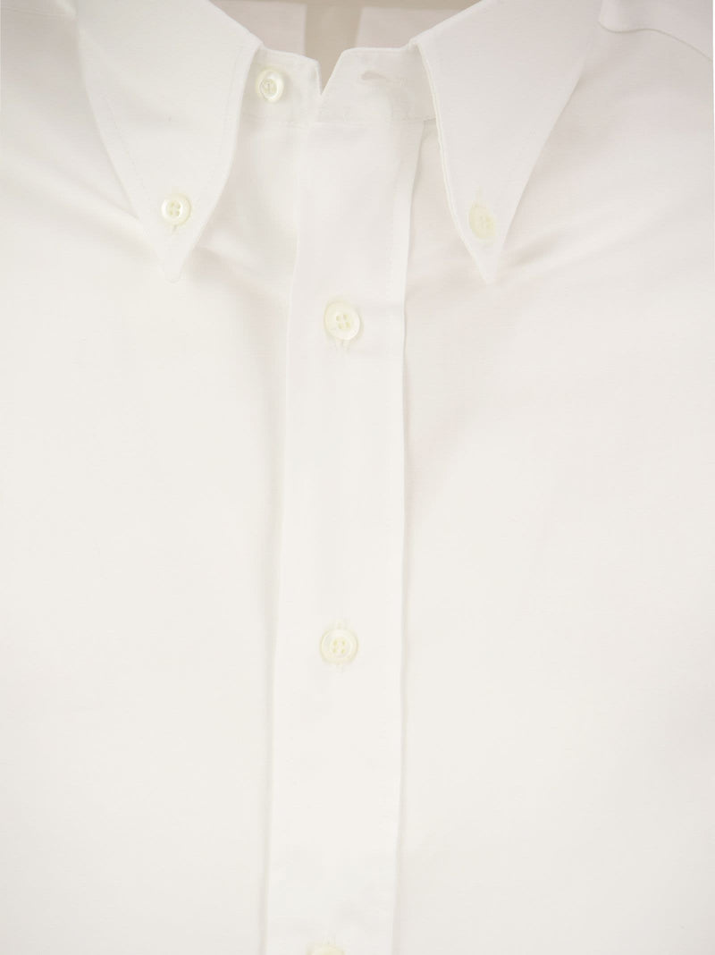 Brunello Cucinelli Twill Shirt Button Down - Men