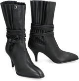 Dsquared2 Leather Ankle Boots - Women - Piano Luigi